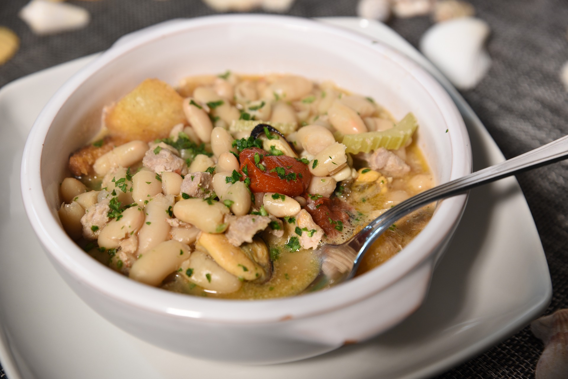 Cavatelli Con Sopa De Frijoles Receta Nutritiva Y Sabrosa En Cocina