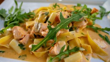 pasta salmon