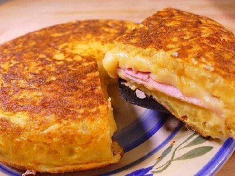 tortilla jamon y queso