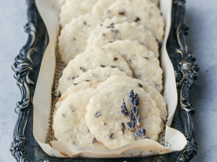 galletas de lavanda