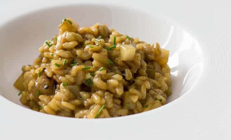 risotto de regaliz