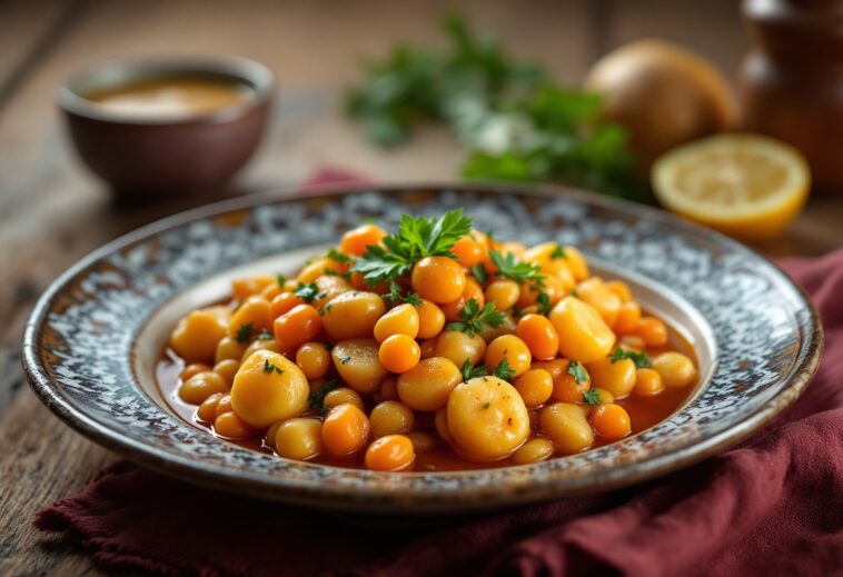 Deliciosi callos con garbanzos preparati in Thermomix