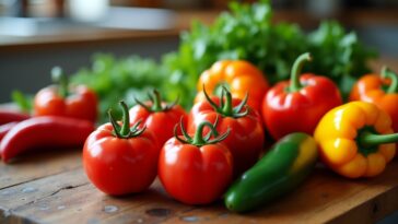 Verduras salteadas listas para ser congeladas