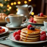 Deliziosi piatti di colazione natalizi per famiglie