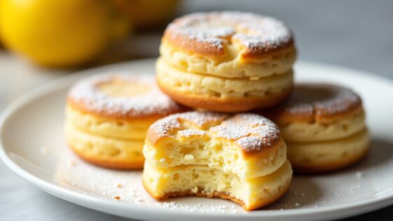 Deliziose galletas craqueladas al limone per Natale