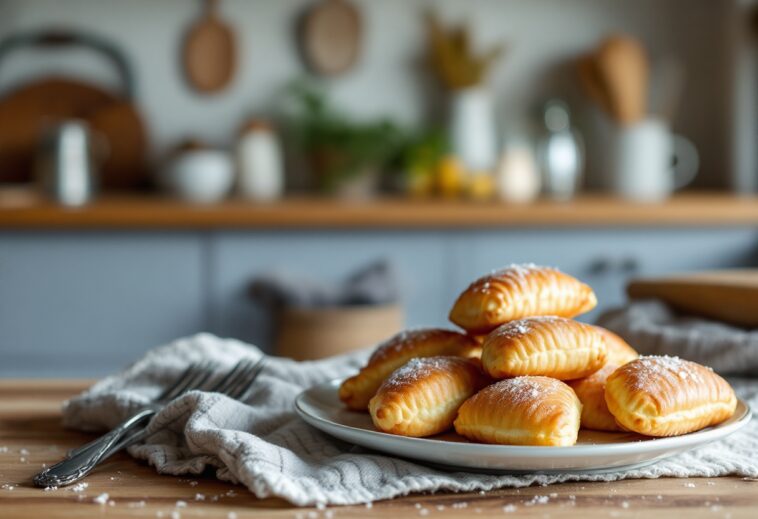 Deliziose galletas natalizie cotte in freidora