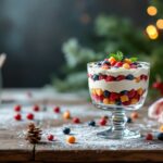 Trifle delicioso hecho con sobras navideñas