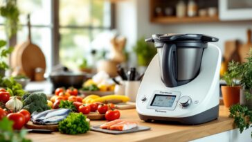 Sopa de pescado preparada en una Thermomix