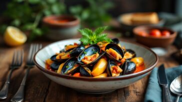 Mejillones en escabeche, un aperitivo tradizionale spagnolo