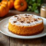 Bizcocho de calabaza recién horneado con Thermomix