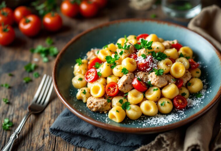 Plato colorido de comidas rápidas saludables para niños