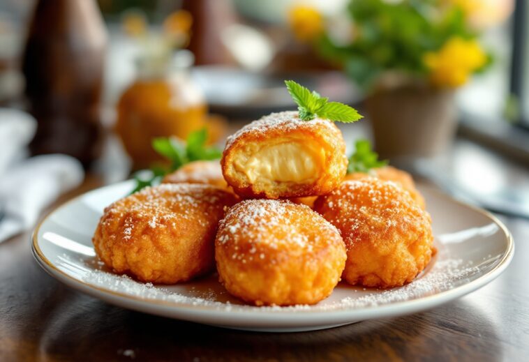 Varie croquetas gourmet su un piatto elegante