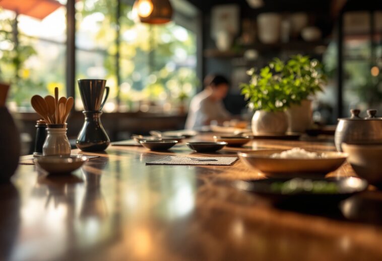 Dabiz Muñoz durante la sua esperienza culinaria in Giappone