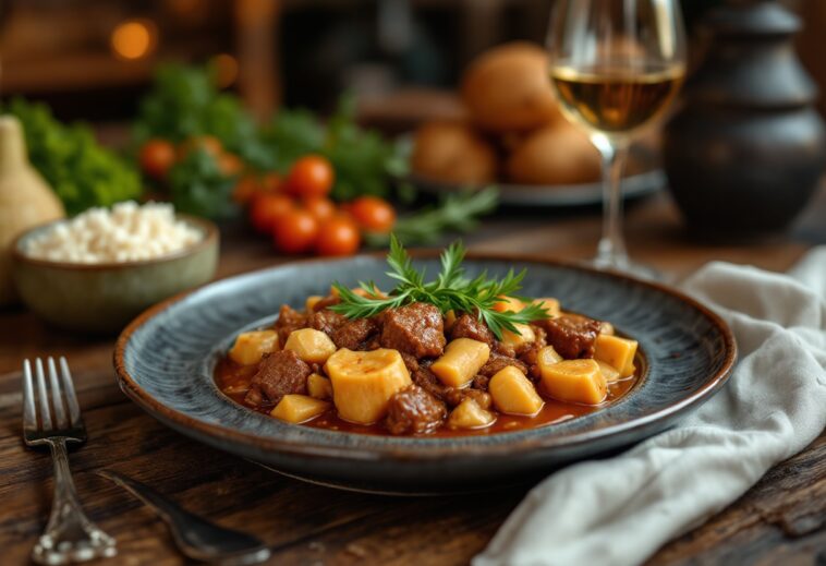 Fricandó, un plato tradicional catalán con carne y setas