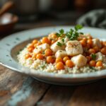 Guiso di bacalao con garbanzos pronto in 20 minuti