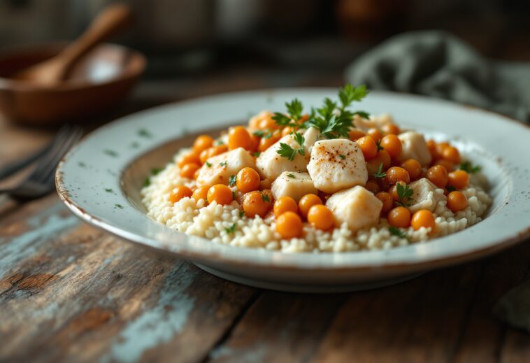 Guiso di bacalao con garbanzos pronto in 20 minuti