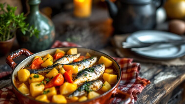 Delizioso sorropotún, un guiso tipico della Cantabria