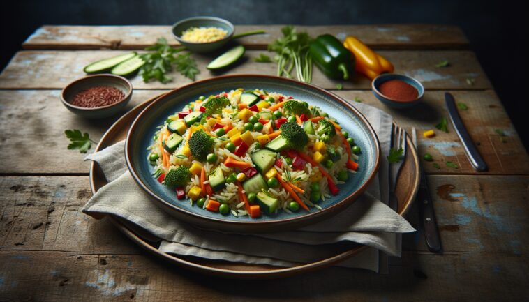 Arroz de verduras Hacendado listo para servir