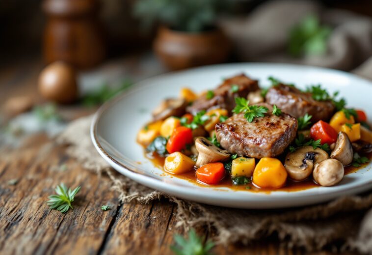 Fricandó catalán, un guiso de carne típico de España