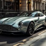 Gordon Ramsay con Aston Martin Valiant nel centro di Londra