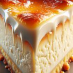 Deliziosa tarta di queso de La Viña in un piatto