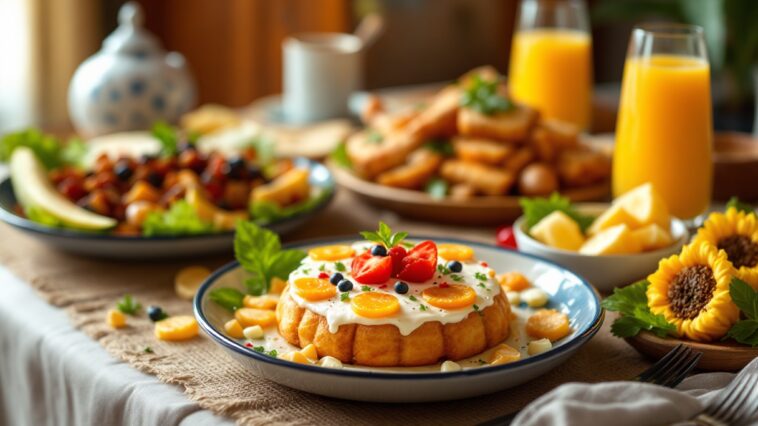 Deliciosos desayunos creativos para sorprender a papá