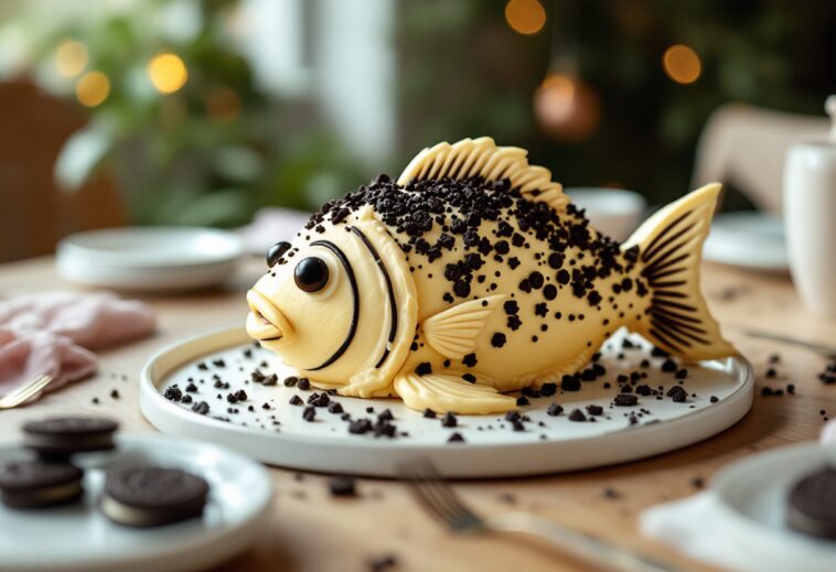 Deliziosa tarta di Oreo senza cottura per feste